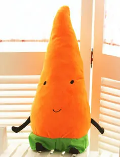 stuffed carrot toy