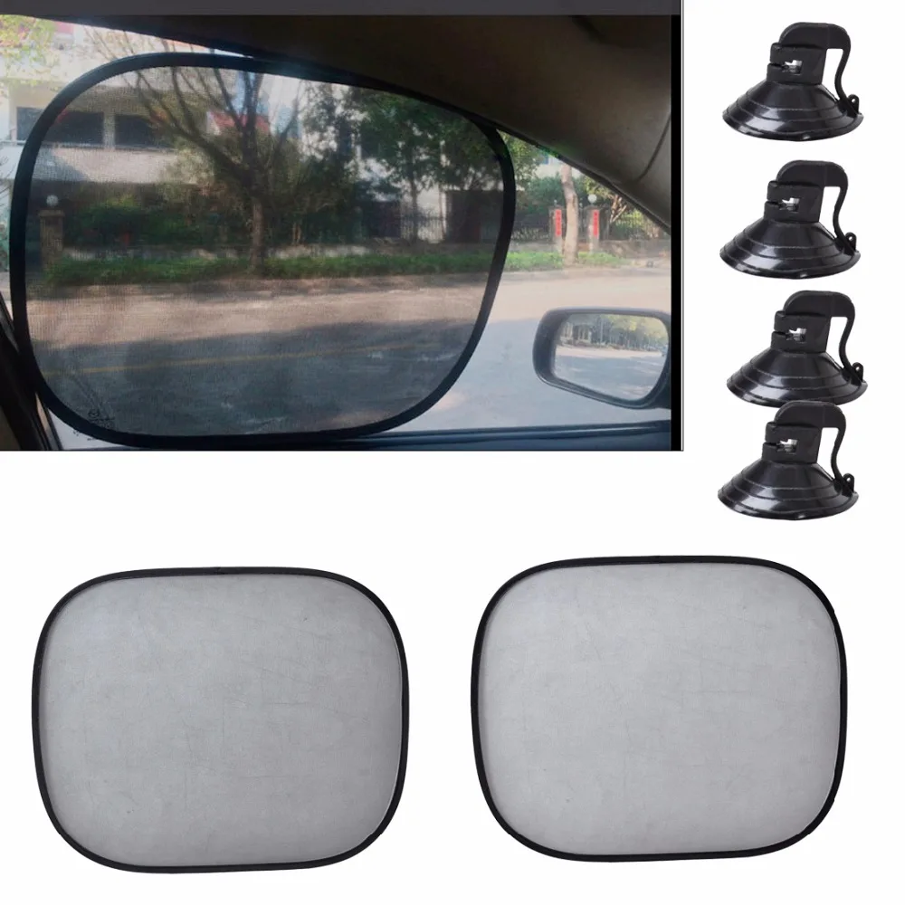 

DWCX New Foldable Car Side Window Sun Shade Screen Visor Shield Cover Solar Protection Window Foils For VW Polo Audi A4 BMW F30