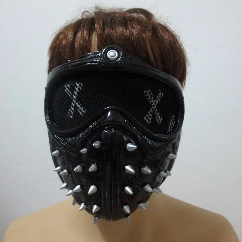 Gioco Cosplay Maschera Watch Dogs 2 Maschera Marcus Holloway Maschera Casual Mandarino Maschera Halloween Party Prop