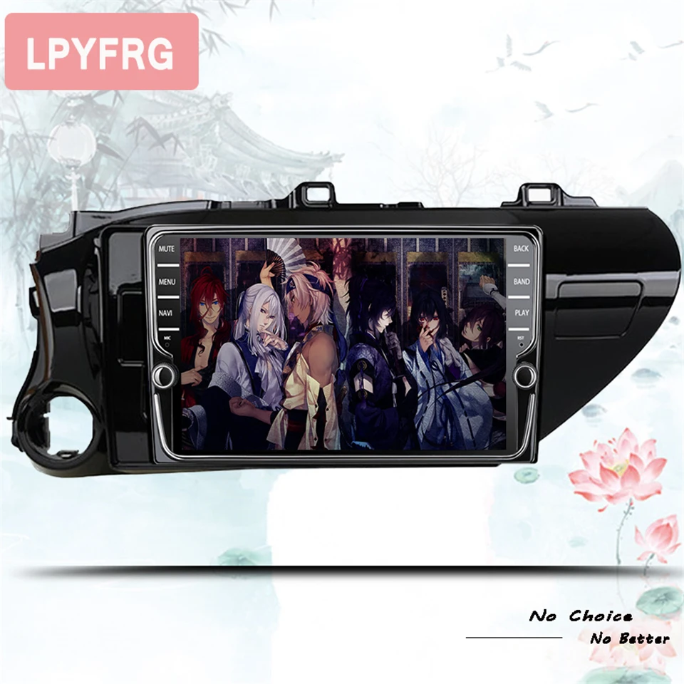 Best K1 K2 Android 9.1 car radio 2 din for Toyota Hilux 2016 - 2019 auto DVD on-board computer Navigation GPS AUDIO head unit 4