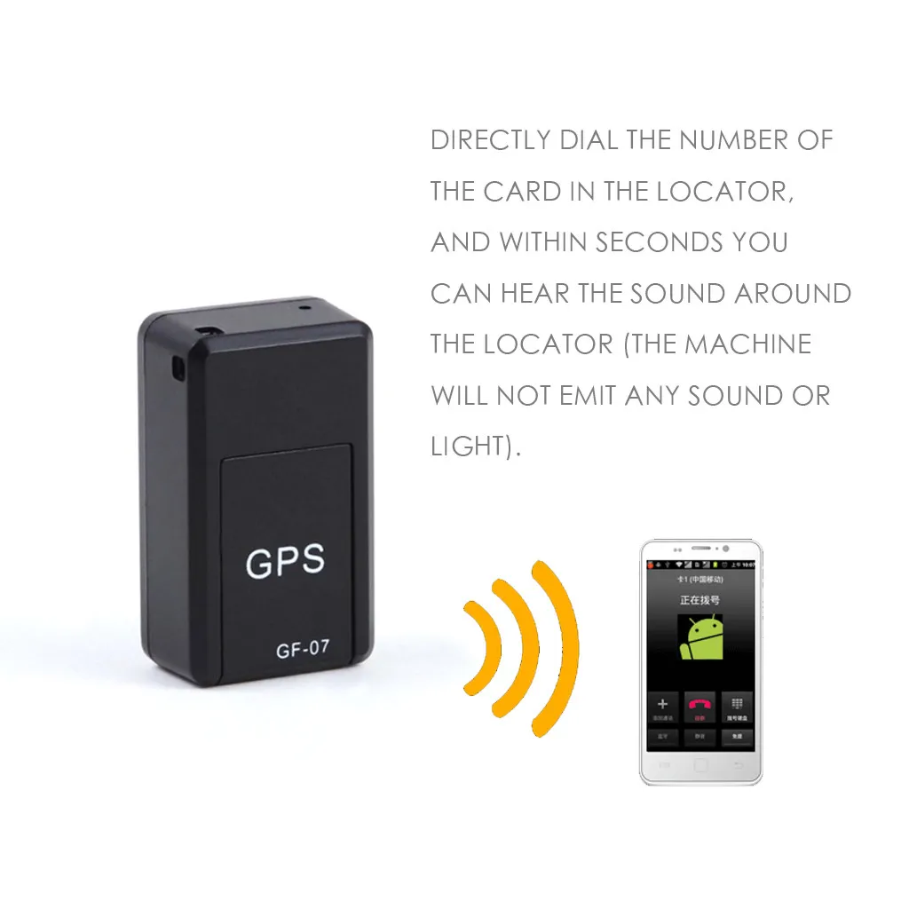 Смарт магнитный автомобильный трекер мини в режиме реального времени с GPS