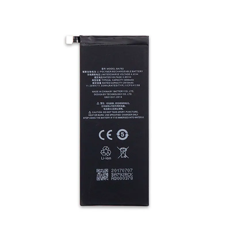 Аккумулятор DyGod 3000 мАч для Meizu Pro 7 BA792 Сменный аккумулятор батареи смартфона с