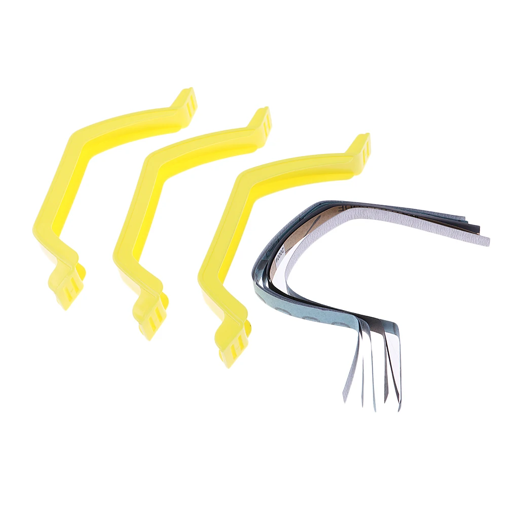  Ustar UA-1606 Model Dedicated Sanders Set Arched Grinding Tools Hobby Finishing Tools Accessory