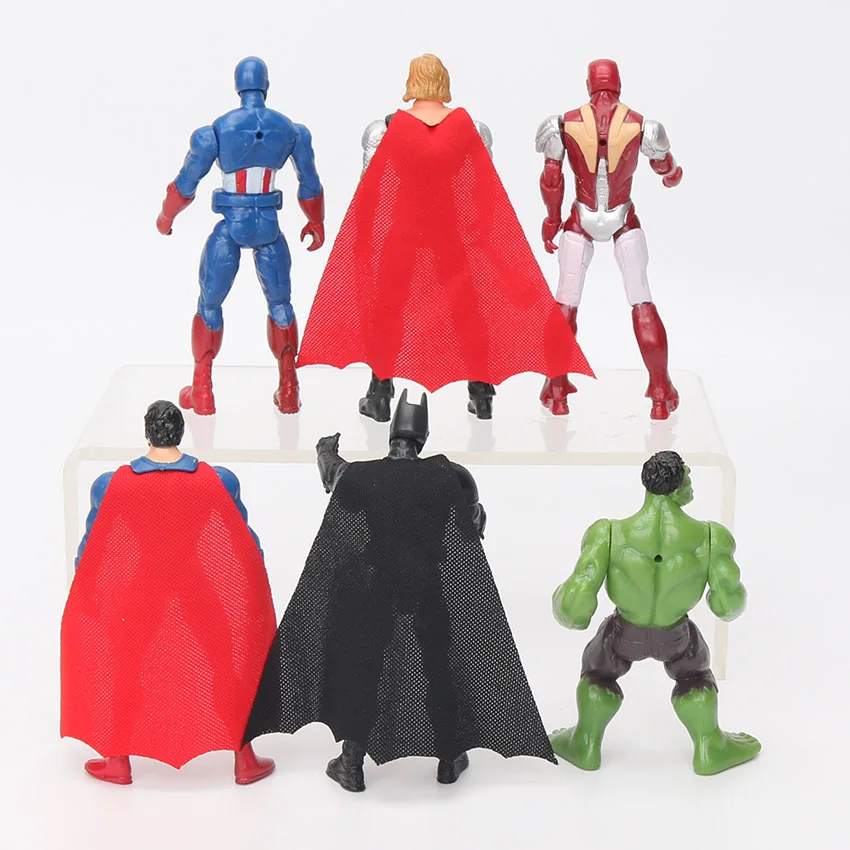 Игрушки Marvel набор коллекционных экшен фигурок супергероев из фильма Мстители —