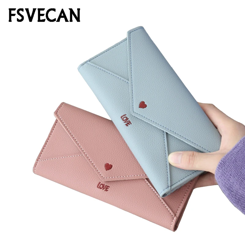 

Women Wallets Fashion Leather Wallet Female Purse Women Clutch luxury Long Wallets Money Bag Ladies Card Holder Zipper Wristlet