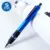 100 pcs/lot black ink refill rubber grip ballpoint pens for writing custom pen canetas