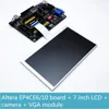 Комплект для разработки Altera FPGA ALTERA Cyclone IV EP4CE6 EP4CE10 FPGA Board + USB Blaster + 7-дюймовый TFT LCD + 16-битный VGA + OV7670 ► Фото 1/2