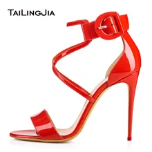 Neue Lager Ankunfts Frauen Studs Shiny Leder Roten Sohlen Neue Lager Ankunfts Frauen Studs Shiny Leder Roten Sohlen