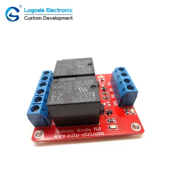 

2 channel DC 5V 12V 24V Relay Module High / low Voltage Expansion board relay control Module