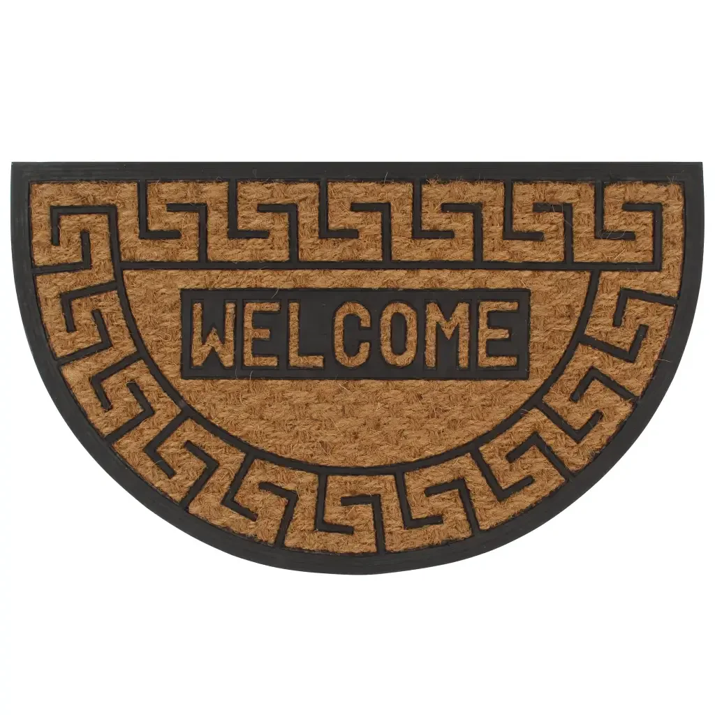 Doormat Half-round Funny Vintage Entrance Anti-Slip Doormat Carpets Bedroom Rugs Decorative Stair Mats Home felpudo deurmat