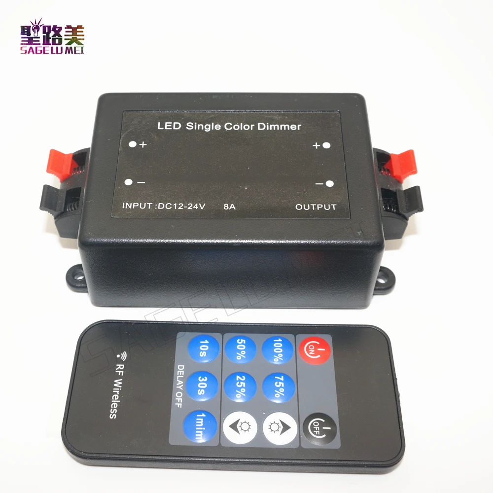 Новый DC12V 24V RF беспроводной 11 клавишный дистанционный светодиодный светильник