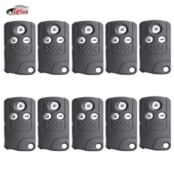 

KEYECU 10 Pcs/lot New Replacement Smart Remote Car Key Shell Case Fob 3 Button for Honda Civic 2012-2015