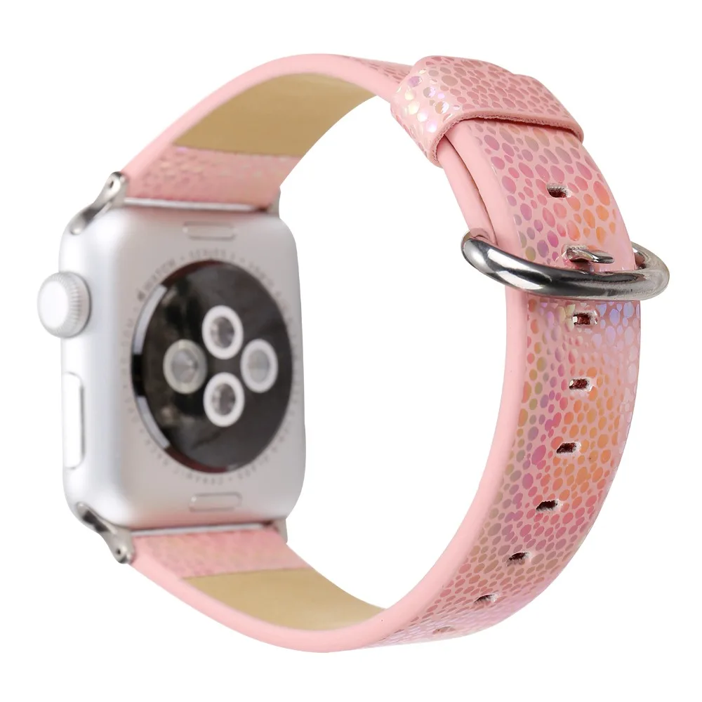 Кожаный ремешок с принтом змеиной кожи для apple watch series 4 3 2 сменный Apple iwatch 44/42/40/38 |