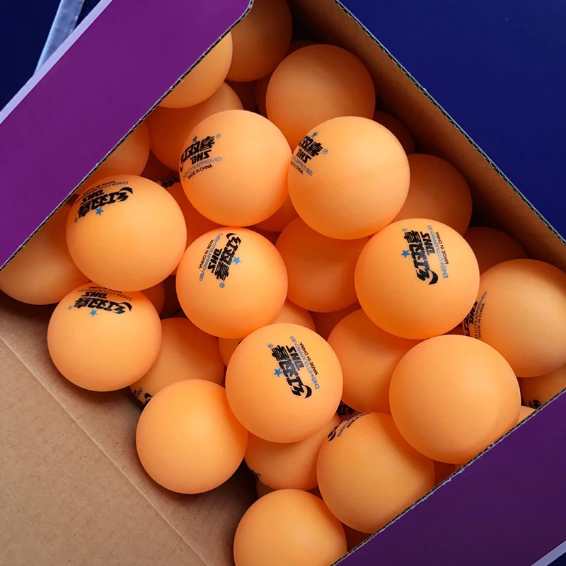 100 шариков/лот DHS D40+ мячи для настольного тенниса швом Материал Пластик поли для пинг-понга Tenis De Меса