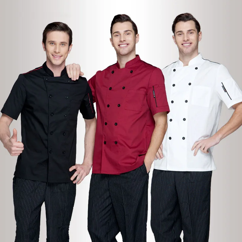 Buy New men short sleeve spring and summer kitchen
