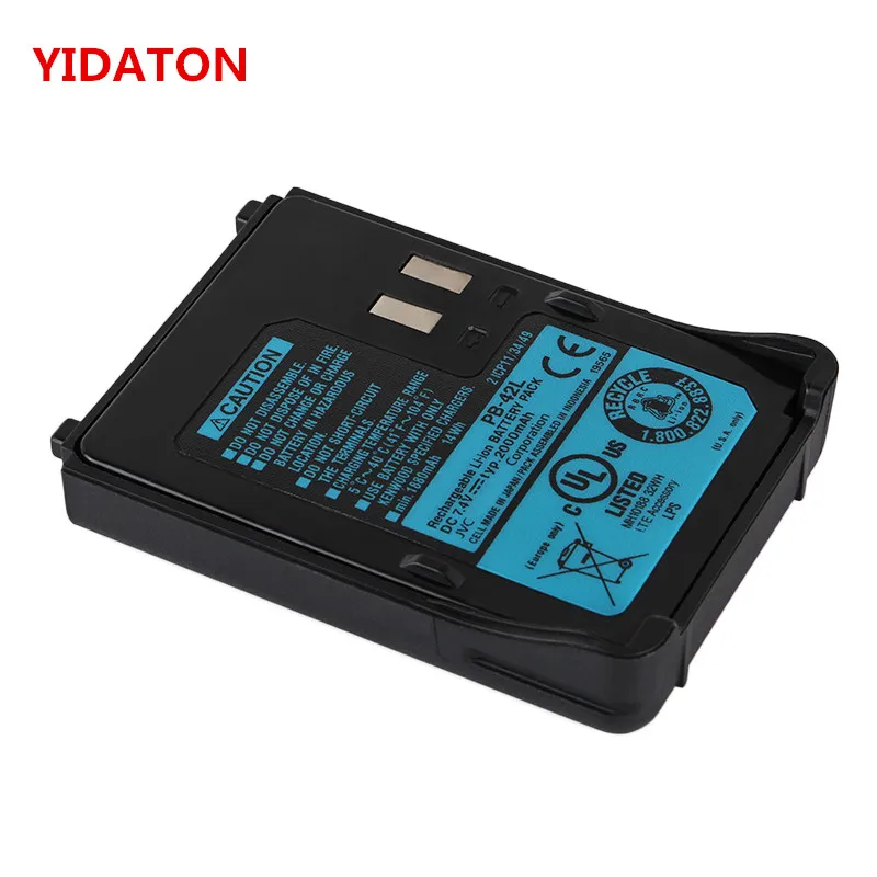 For KENWOOD Portable Radios Battery 7.4V Li ion PB 42L Battery For