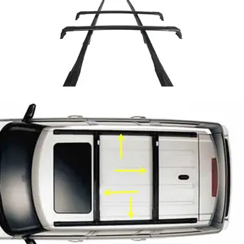 

4*Aluminum alloy Stowable Roof Rack For Land Rover LR4 Discovery 4 2010-2016