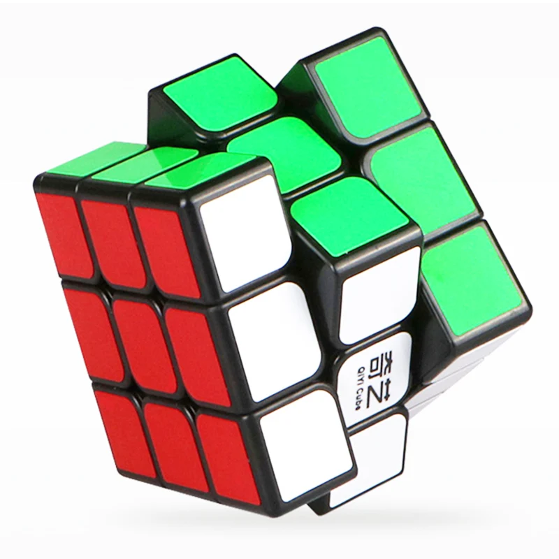 Скоростной кубик QIYI 3x3x3 6 0 см волшебный головоломка антистресс нео для детей