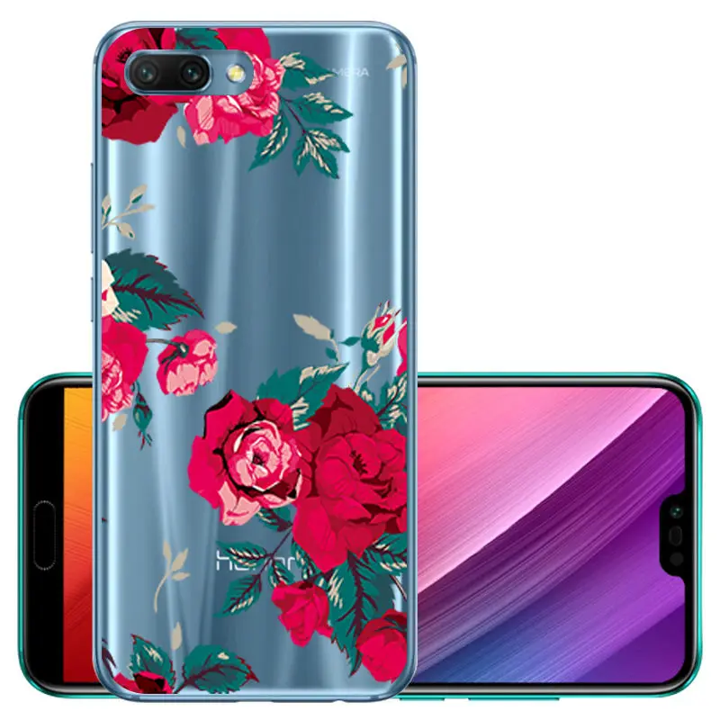 Arvin Clear Silicone case FOR Huawei Honor 10 Patterned Case FOR Huawei Honor 9 lite Smart Protective Phone Cover FOR Honor 7c (17)