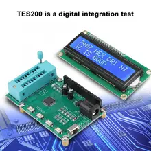 Тестер цифровых микросхем 74 40 45 Series lC Logic Gate test er цифровой измеритель TES200 Цифровой тест интеграции