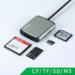 Llano 4 в 1 USB 3,0 смарт-кардридер флэш-карта памяти для TF/SD/MS/CF 4 карта чтения micro SD USB карта флэш-памяти