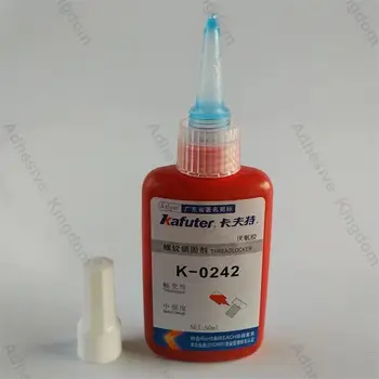 

6pcs Kafuter 50ml k-0242 thread locking agent removable screw glue medium strength anaerobic adhesive blue