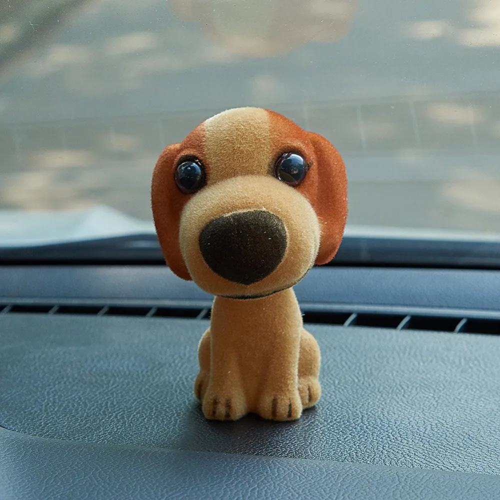 Автомобильный орнамент, качающаяся кукла, качающаяся голова, игрушка для собак, Автомобильный интерьер, кивающая собака
