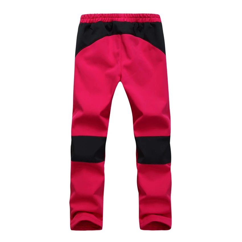 Mountainskin niños invierno Fleece Softshell Pantalones Niño niña al aire libre a prueba de viento de Camping senderismo Trekking esquí pantalones VC025
