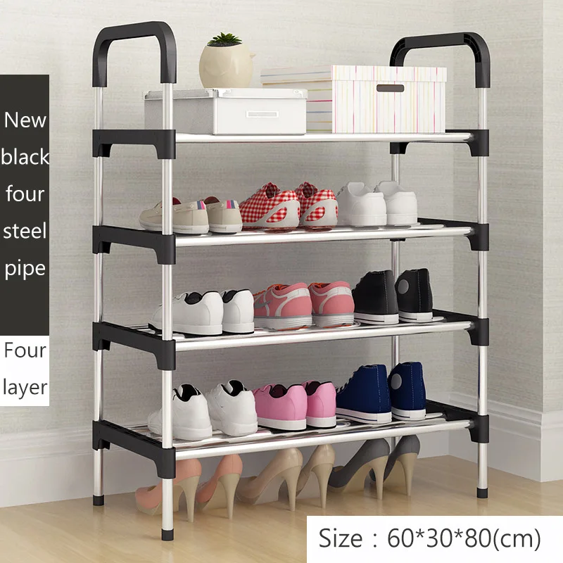 Shoe Rack Easy Assembled Plastic Multiple layers Shoes Shelf Storage Organizer Stand Shoe cabinet Fashion living room furniture