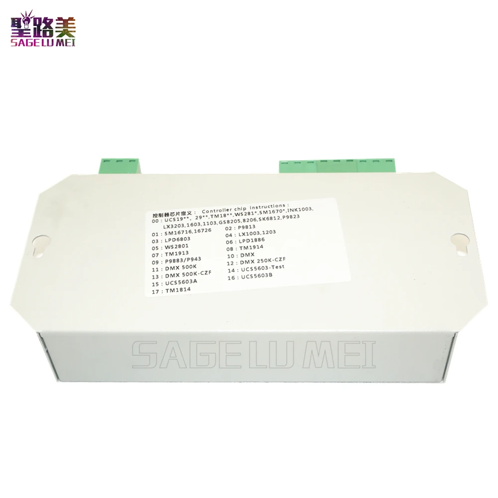 Флэш контроллер (стандартное обновление) WS2812B WS2811 APA102 SK6812 светодиодный 2801 LED 2048