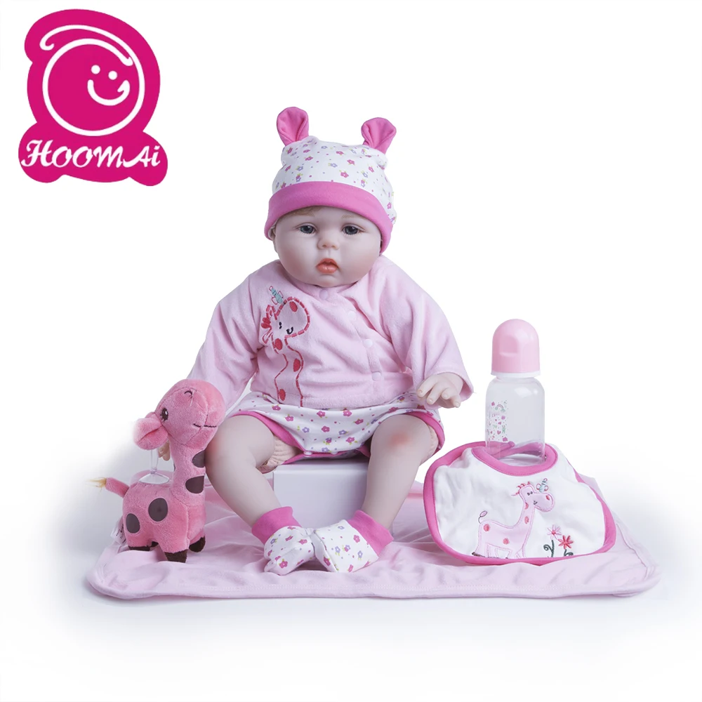 

Reborn Baby Doll Lifelike Soft Silicone Bebe Reborn Real Gentle Touch Toys Gifts for Children Silicone Doll Toys for Girls