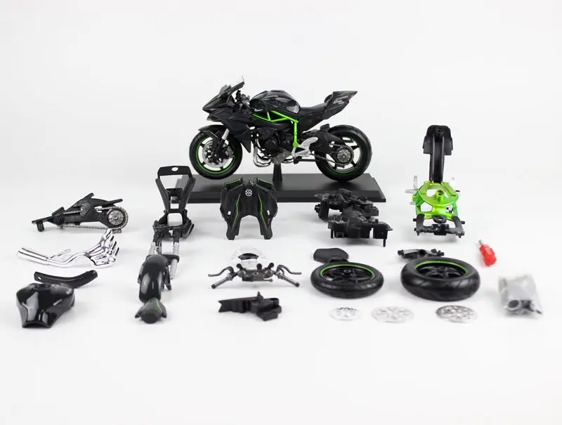 Maisto/1:12 весы/сборная игрушка модель мотоцикла/KAWASAKI Ninja H2R Супер/тонкая Подарочная игрушка/обучающая система/для детей