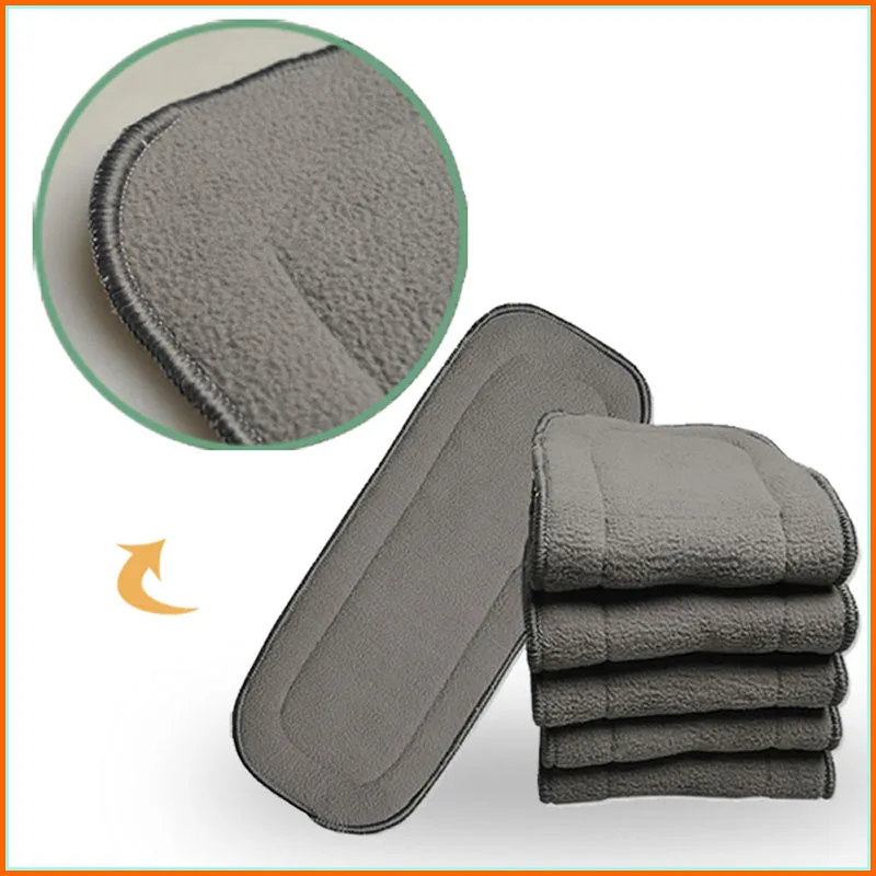 charcoal bamboo inserts