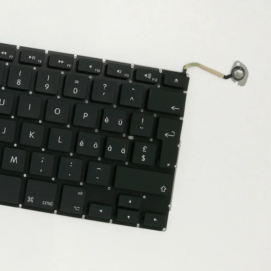 Швейцария Швейцарский Клавиатура для ноутбука Macbook Pro 1" Unibody A1286 2009 2010 2011 2012