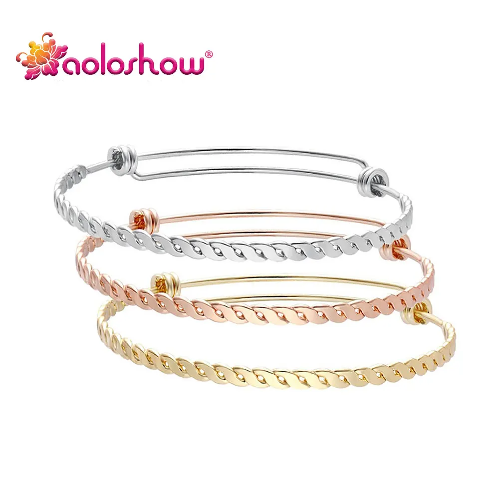 Buy Adjustable Twisted Bangle for Men and Women Barbed