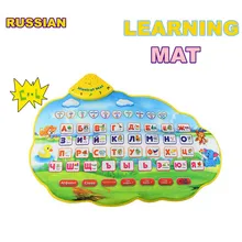 Russian alphabet Vocal Toy Electronic Posters Alphabet letters Baby Musical Educational kids Learning Machine Toy for Children