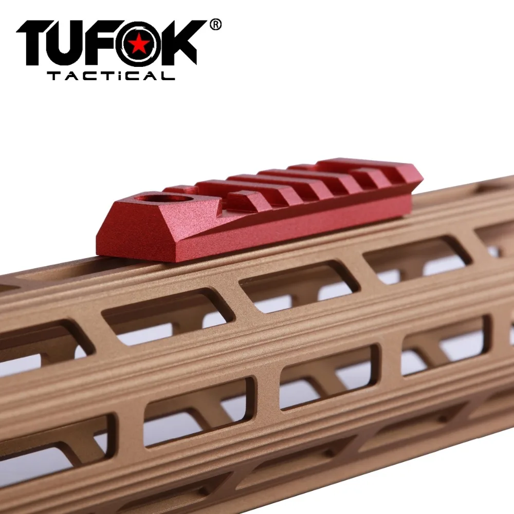 TuFok Mlok Picatinny рельсовый профиль 6 слотов M Lok Rail Mount Base Weaver адаптер крепления для