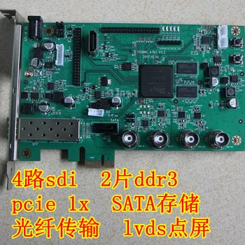 شراء XILINX A7 FPGA مجلس جديد Artix-7 SDI PCIe SFP الألياف البصرية LVDS HDMI لوجة فيديو