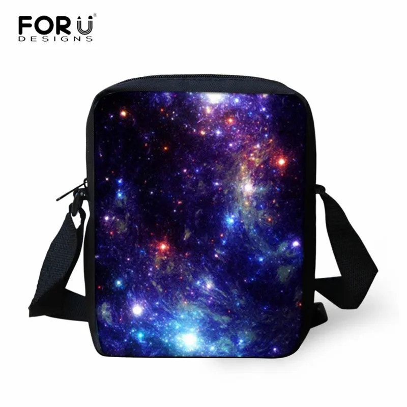 FORUDESIGNS Backpack for Teenager Girls Boys School Bags the Space Galaxy Women Travel Bagpack Children School Rucksack - Цвет: D0352E