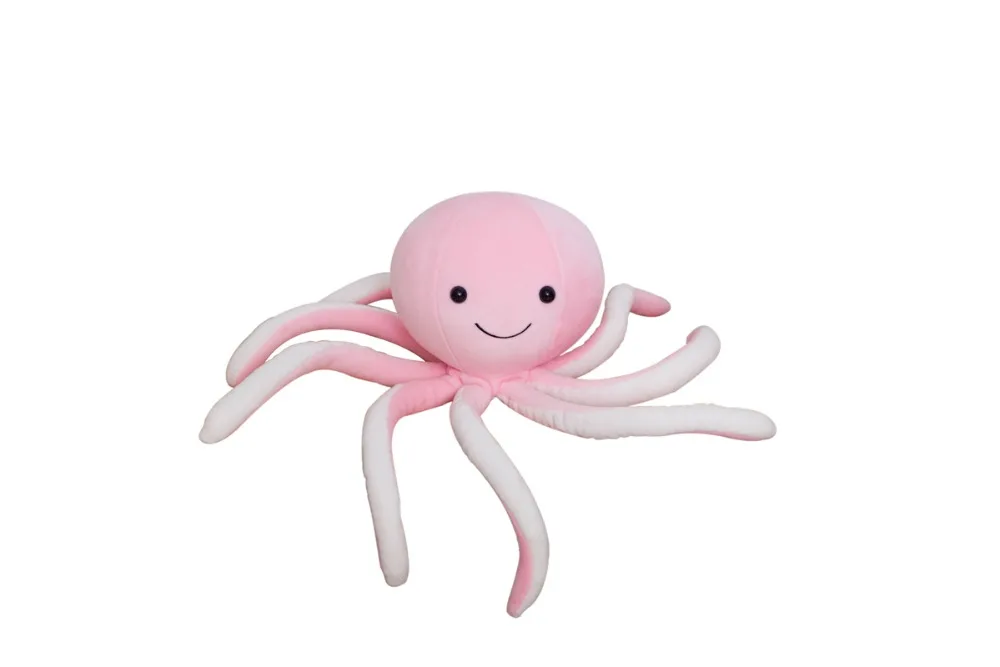 Осьминог 30 см прекрасный моделирование осьминог кулон плюшевые мягкие игрушки мягкие животные аксессуары для дома милые животные кукла для детей подарок