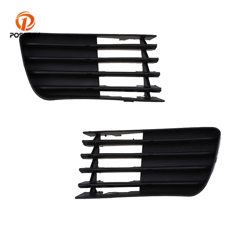 

POSSBAY Car Front Bumper Lower Grille Grills Cover for Toyota Prius 2004/2005/2006/2007/2008/2009 Fog Light Lamp Grille