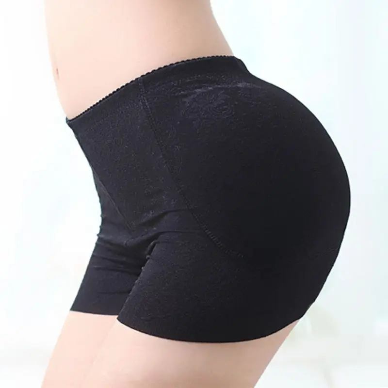 

Hot 2019 Women Middle Waist Underwear Abundant Buttocks Padded Seamless Butt Lift Lingerie Hip Up Control Panties
