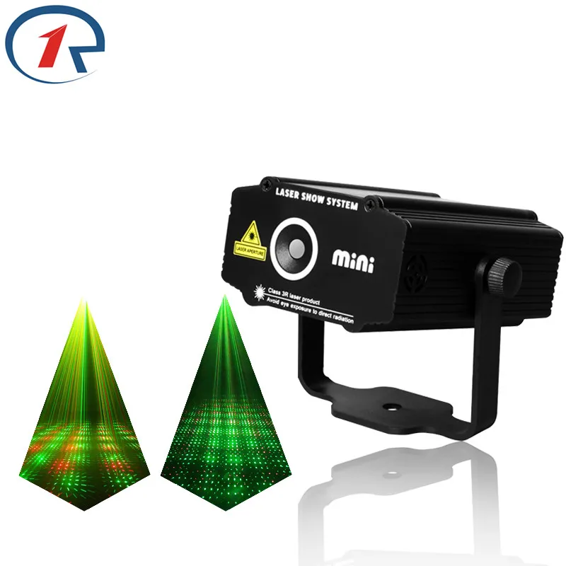 

ZjRight Red Green Meteor Laser Light Sound control projection laser stage light gala party effect lights bar ktv dj disco light