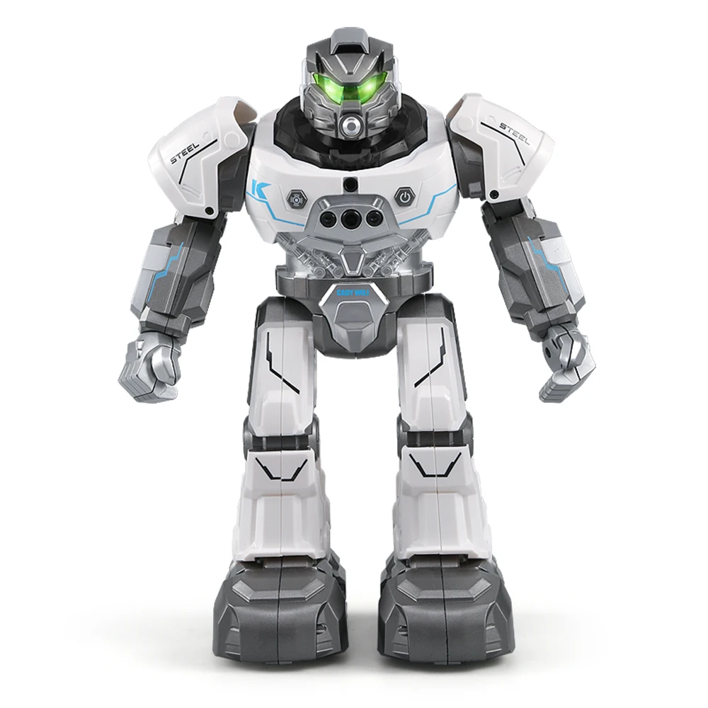 

R5 CADY WILI SmartWatch Intelligent Programing Education RC Robot Auto Follow Gesture Control Kids Toys Blue White