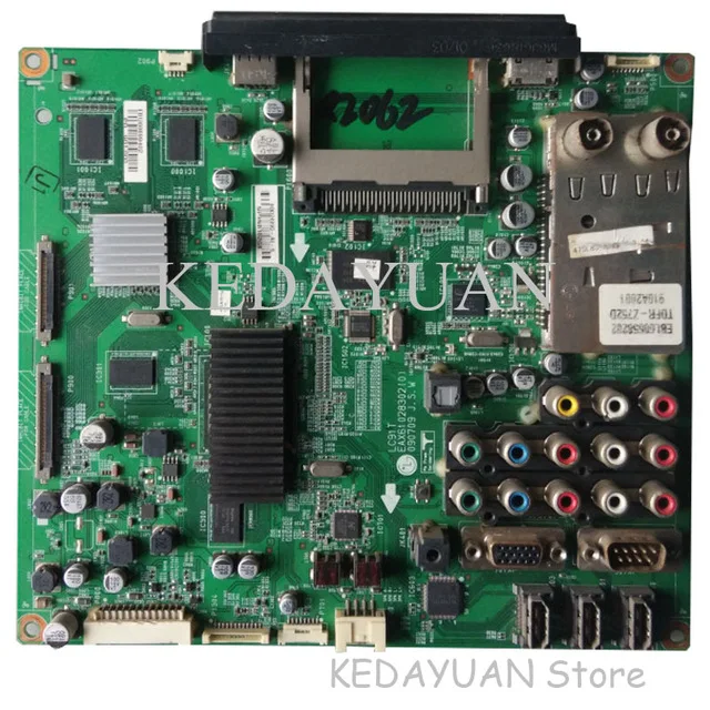 Тест для LG 47SL80YD-CA материнская плата EAX61028302(0) с экраном LC470WUD