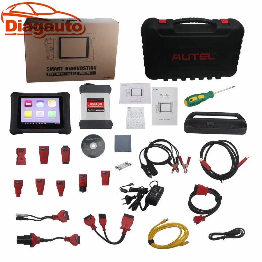 Новый оригинальный программатор Autel Maxisys Elite Update от 908P ECU поддержка J2534|maxisys elite|autel