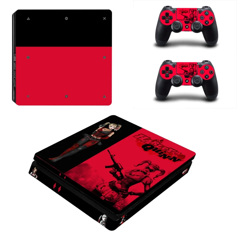 Супермен флэш человек Harley Quinn PS4 тонкий стикер кожи для PlayStation 4 консоль и