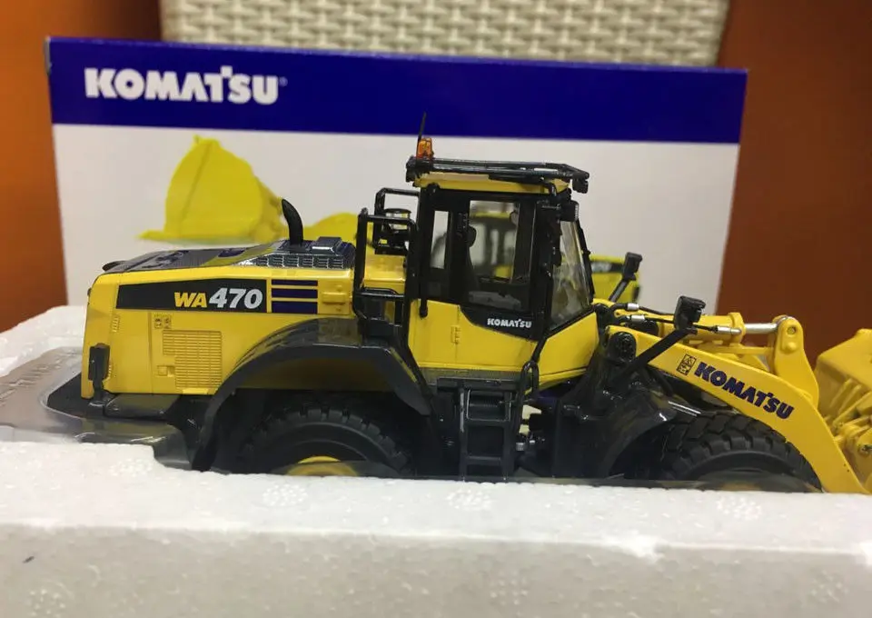 Универсальный Автопогрузчик Komatsu WA 470 8 масштаб 1:50 литье под давлением модель