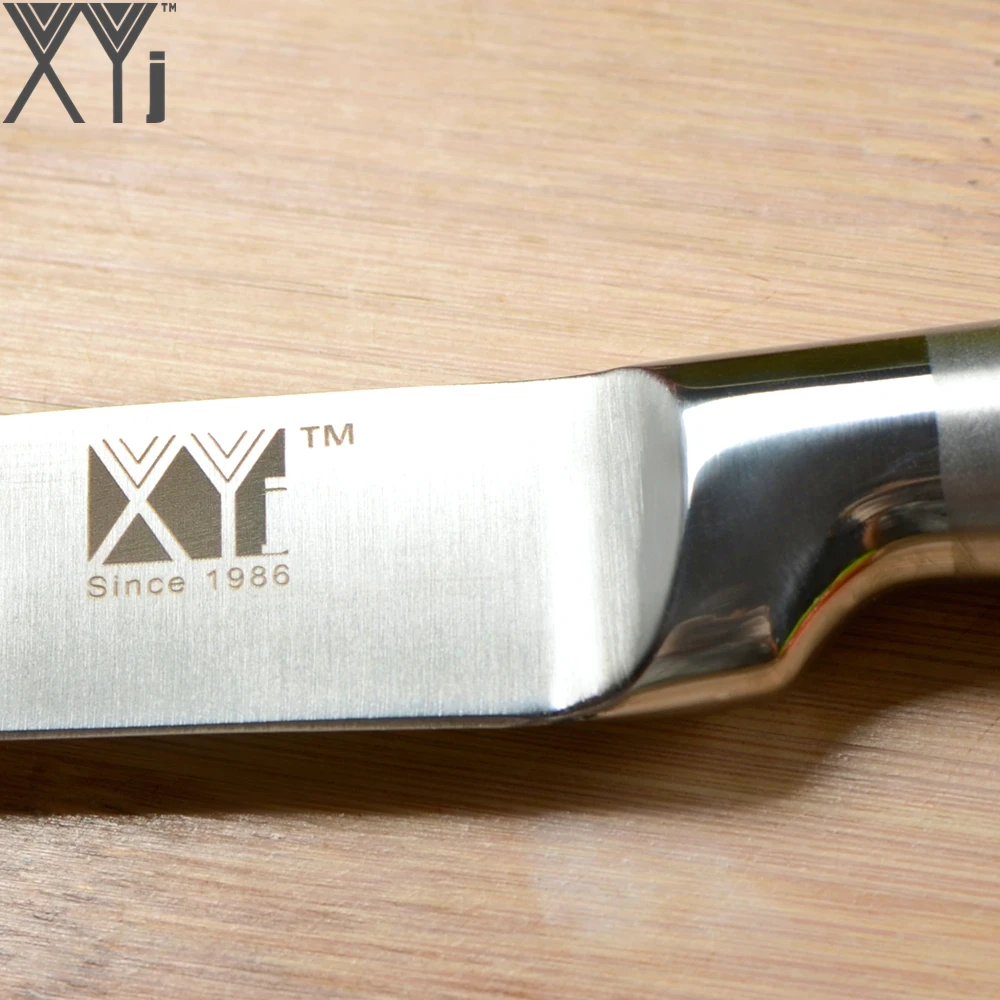 XYj фирменные ножи из нержавеющей стали, 2 шт, кухонные ножи 3," для очистки овощей 5", универсальный нож, бесшовные сварочные инструменты для приготовления пищи, инструменты ручной работы