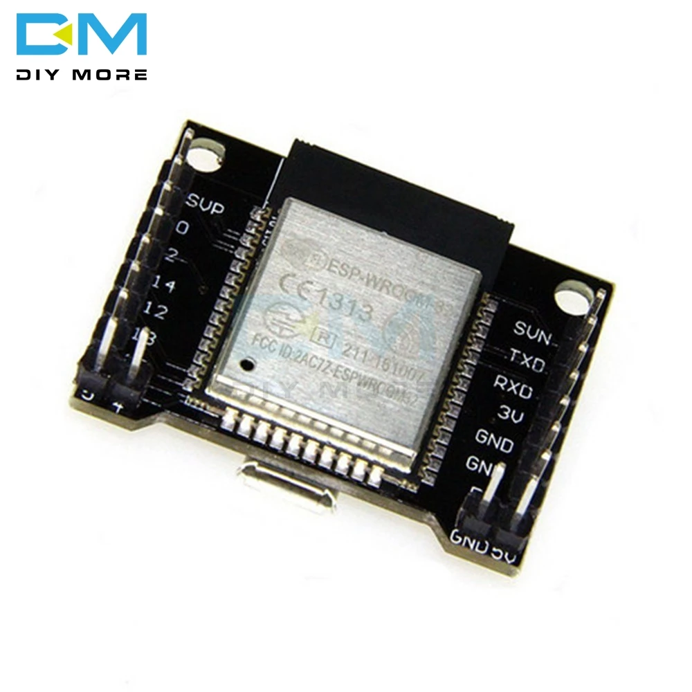 ESP32 ESP WROOM 32 для Wemos макетная плата WiFi модуль + Bluetooth ультра низкий двухъядерный